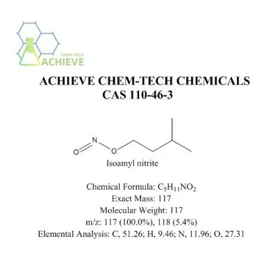 CAS 110-46-3 isoamyl nitrite structure | Shaanxi BLOOM Tech Co., Ltd CAS 110-46-3 isoamyl nitrite structure | Shaanxi BLOOM Tech Co., Ltd