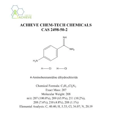 4-Aminobenzamidine Dihydrochloride structure CAS 2498-50-2 | Shaanxi BLOOM Tech Co., Ltd 4-Aminobenzamidine Dihydrochloride structure CAS 2498-50-2 | Shaanxi BLOOM Tech Co., Ltd