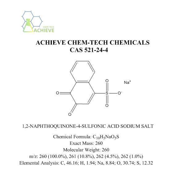 1,2-naftokinon-4-sulfonska kiselina natrijeva sol CAS 521-24-4