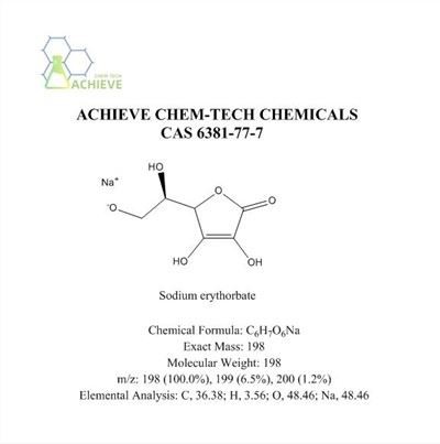 Natrijum erythorbate prah CAS 6381-77-7