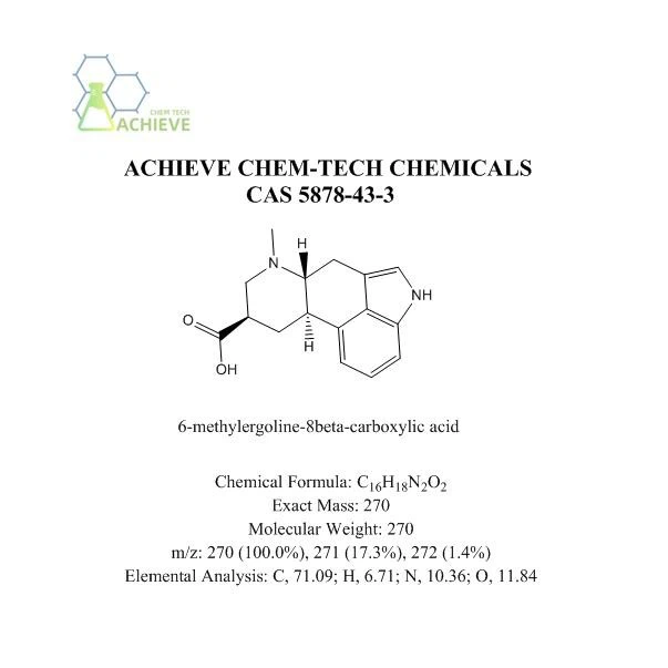 6-methylergoline-8beta-carboxylic Acid CAS 5878-43-3
