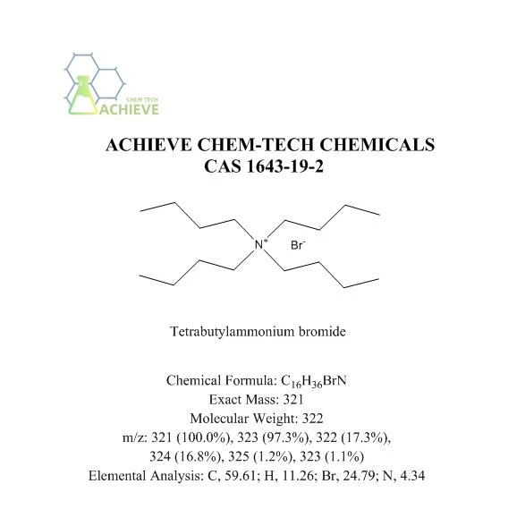Tetrabutilamonijum bromid u prahu CAS 1643-19-2