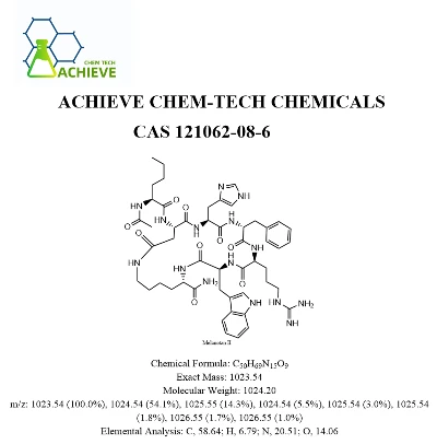 Melanotan Ii Powder CAS 121062-08-6 | Shaanxi BLOOM Tech Co., Ltd Melanotan Ii Powder CAS 121062-08-6 | Shaanxi BLOOM Tech Co., Ltd
