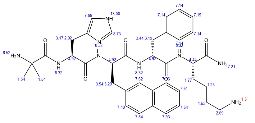 Ipamorelin structure | Shaanxi BLOOM Tech Co., Ltd Ipamorelin structure | Shaanxi BLOOM Tech Co., Ltd