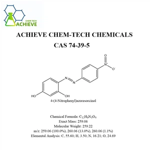 4-(4-Nitrofenil)azorezorcinol CAS 74-39-5