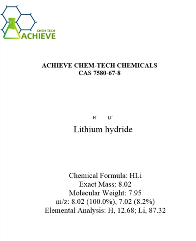Litijum hidride CAS 7580-67-8